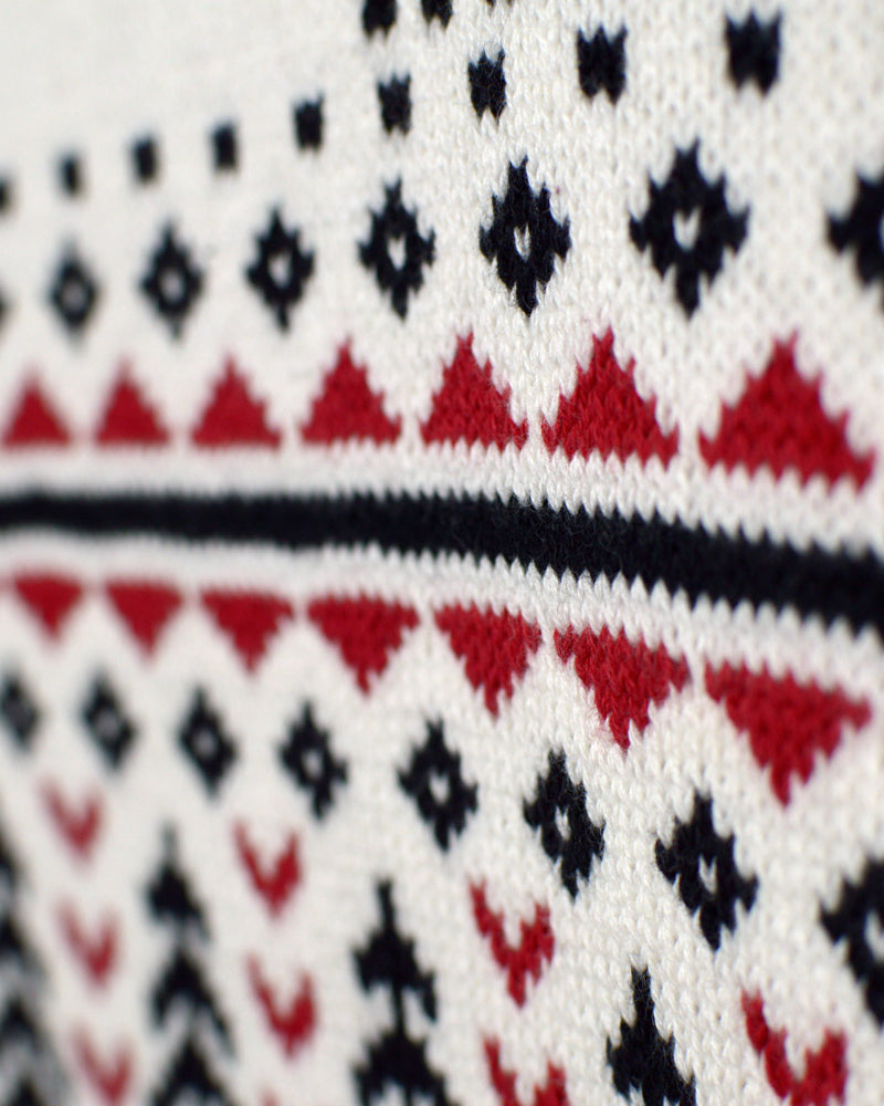 Beige Organic Cotton Womens Christmas Jumper Classy Turtleneck