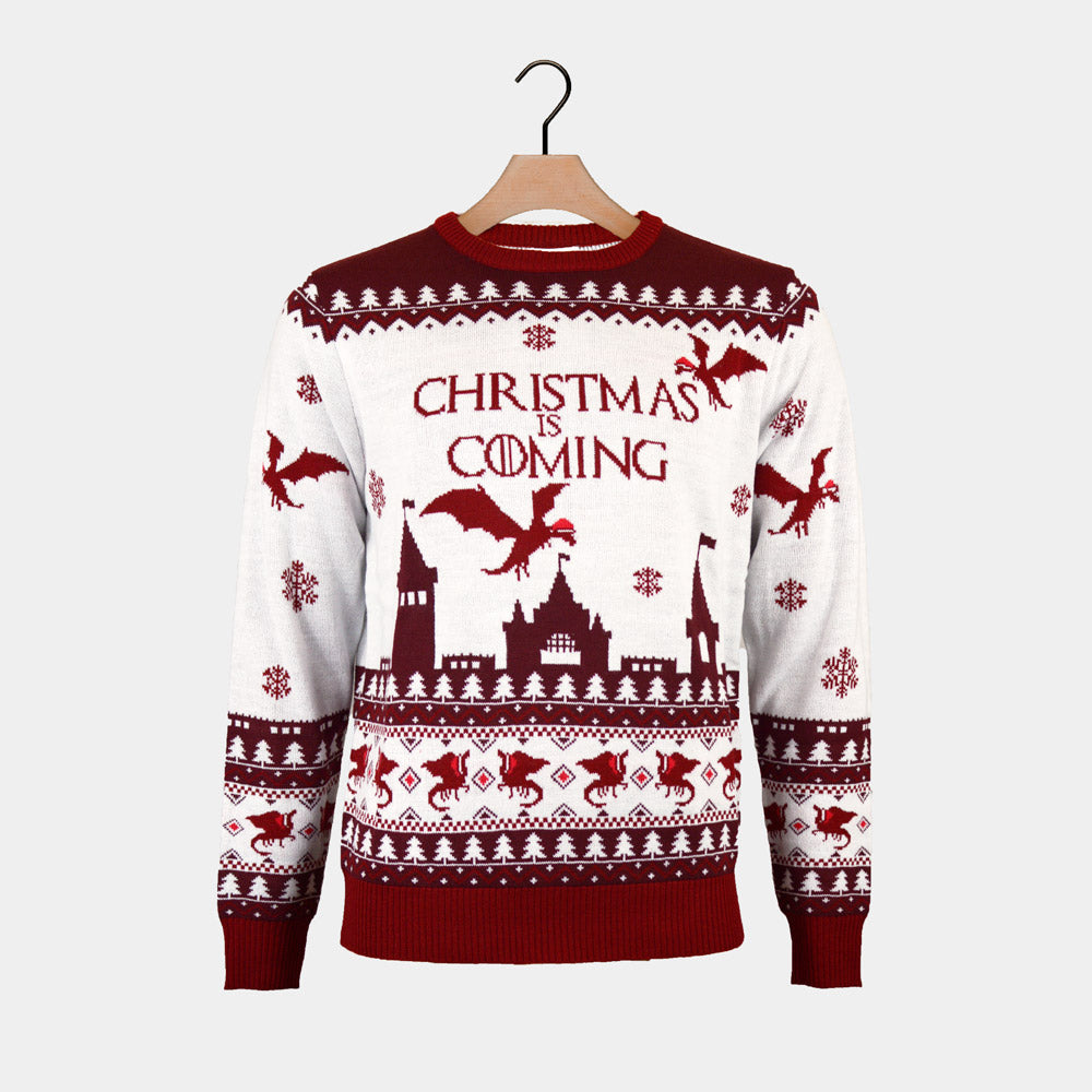 Christmas is Coming Christmas Jumper Couples