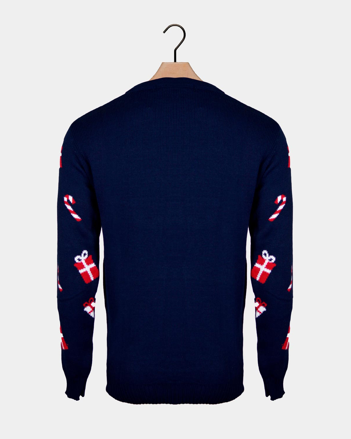 Santa and Elf Men's Christmas Jumper