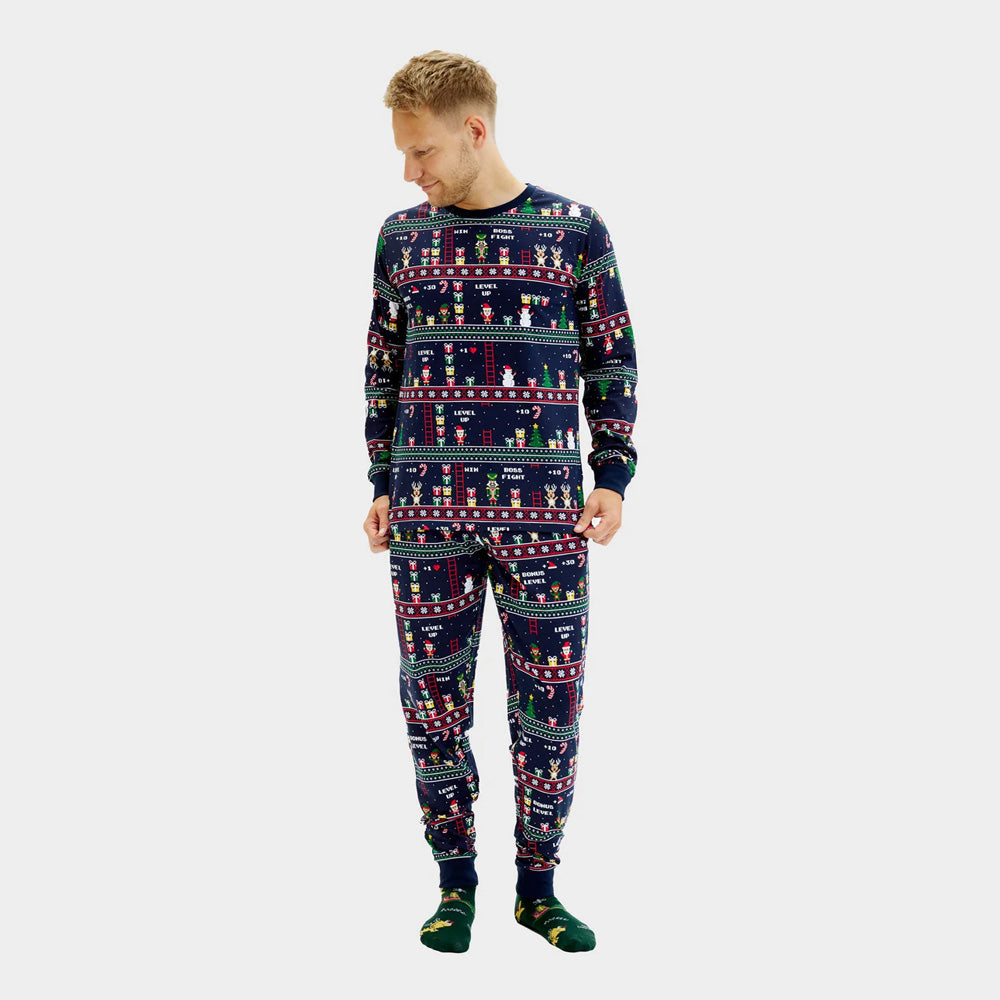 Christmas Pyjama for Men Vintage Gaming Women