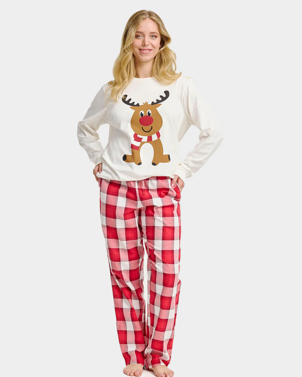 Christmas Pyjama for Women Reindeer Cute