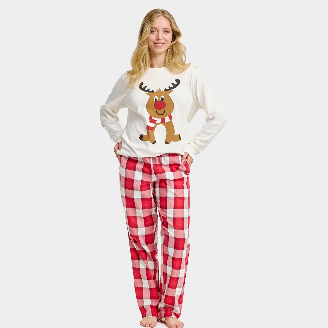 Christmas Pyjama for Women Reindeer Cute