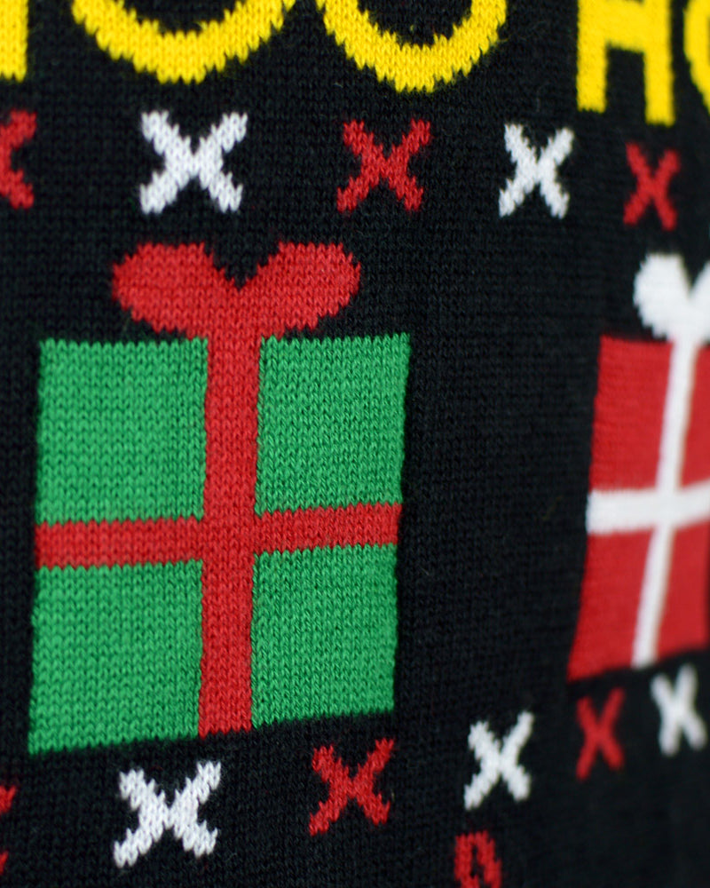 Cotton Organic Family Christmas Jumper Santa, Gifts, Snowmens