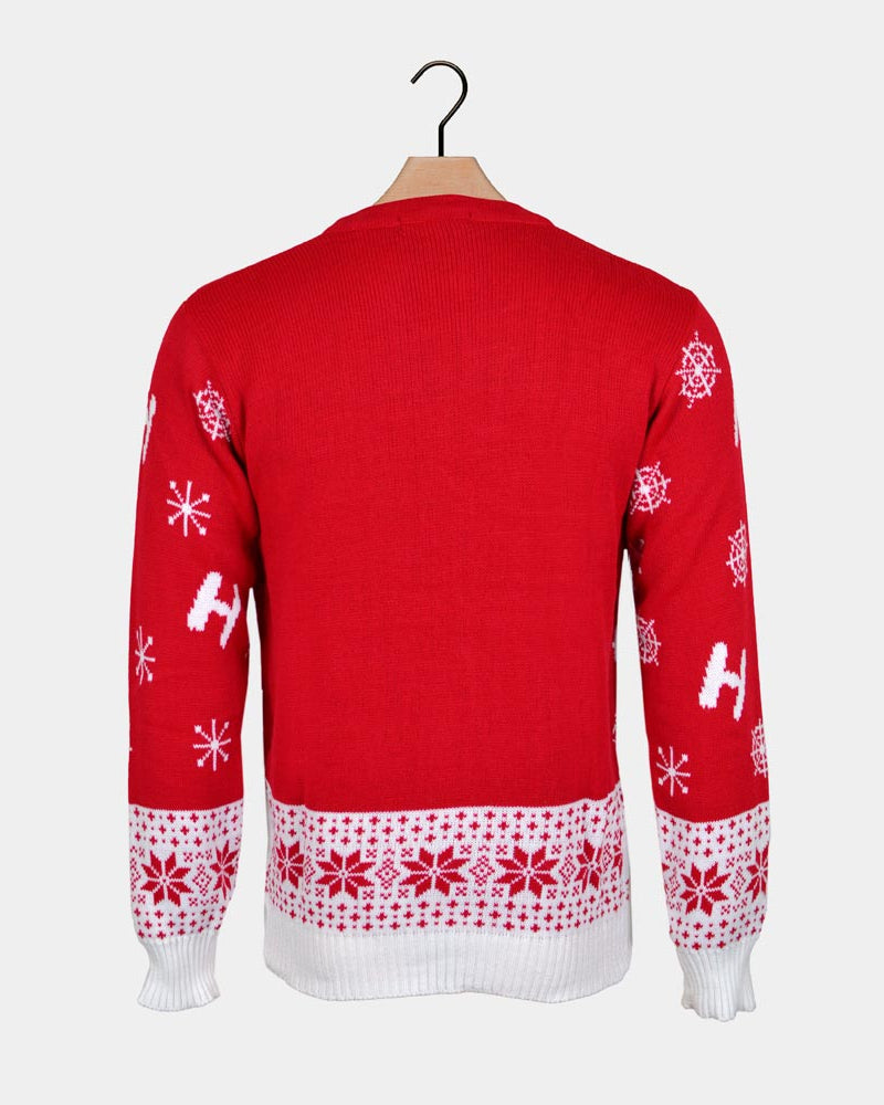 Couple's Christmas Jumper Wookiee