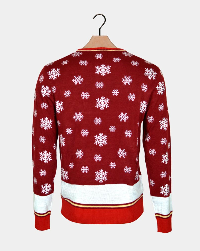 Sequins Jingle Ladies Men's Christmas Jumper