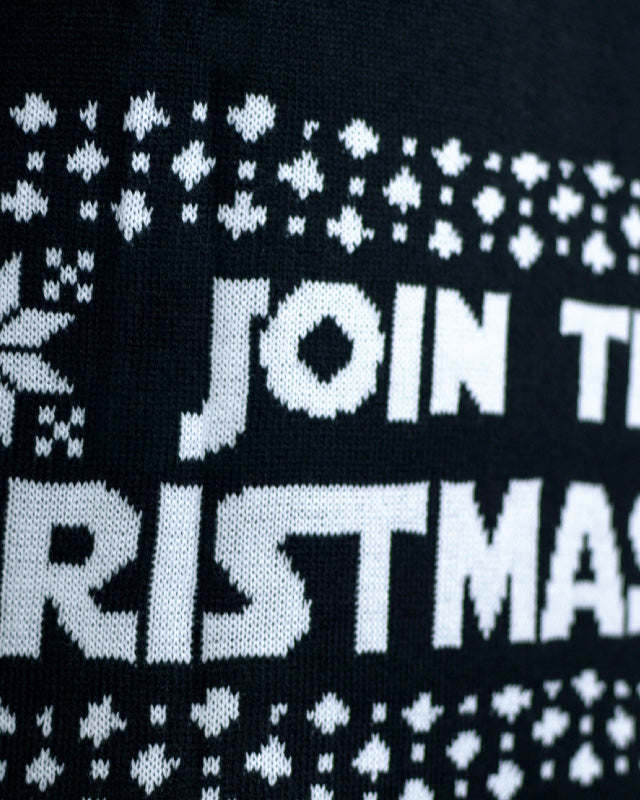 Join the Christmas Side LED light-up Men's detail Christmas Jumper