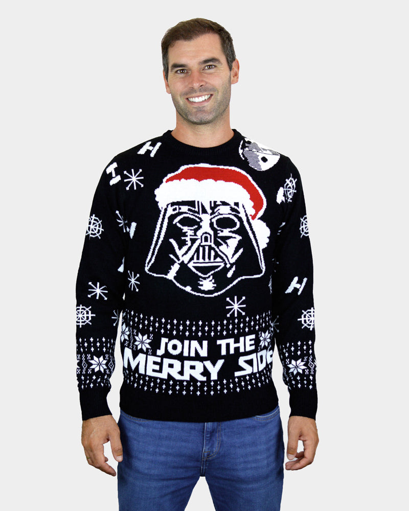 Join The Merry Side Couple's Christmas Jumper mens