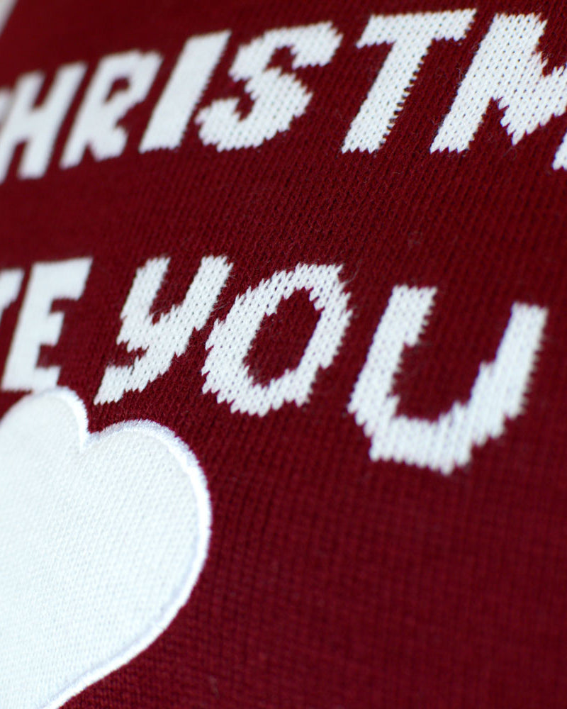 I gave you my Heart Couples Christmas Jumper Last Christmas