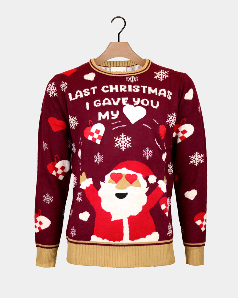 Last Christmas I gave you my Heart Couples Christmas Jumper