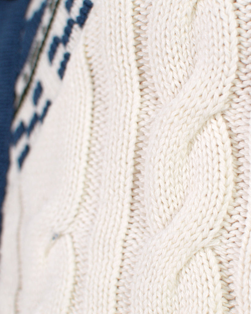 Organic Cotton Jumper Cardigan Cottage Couple