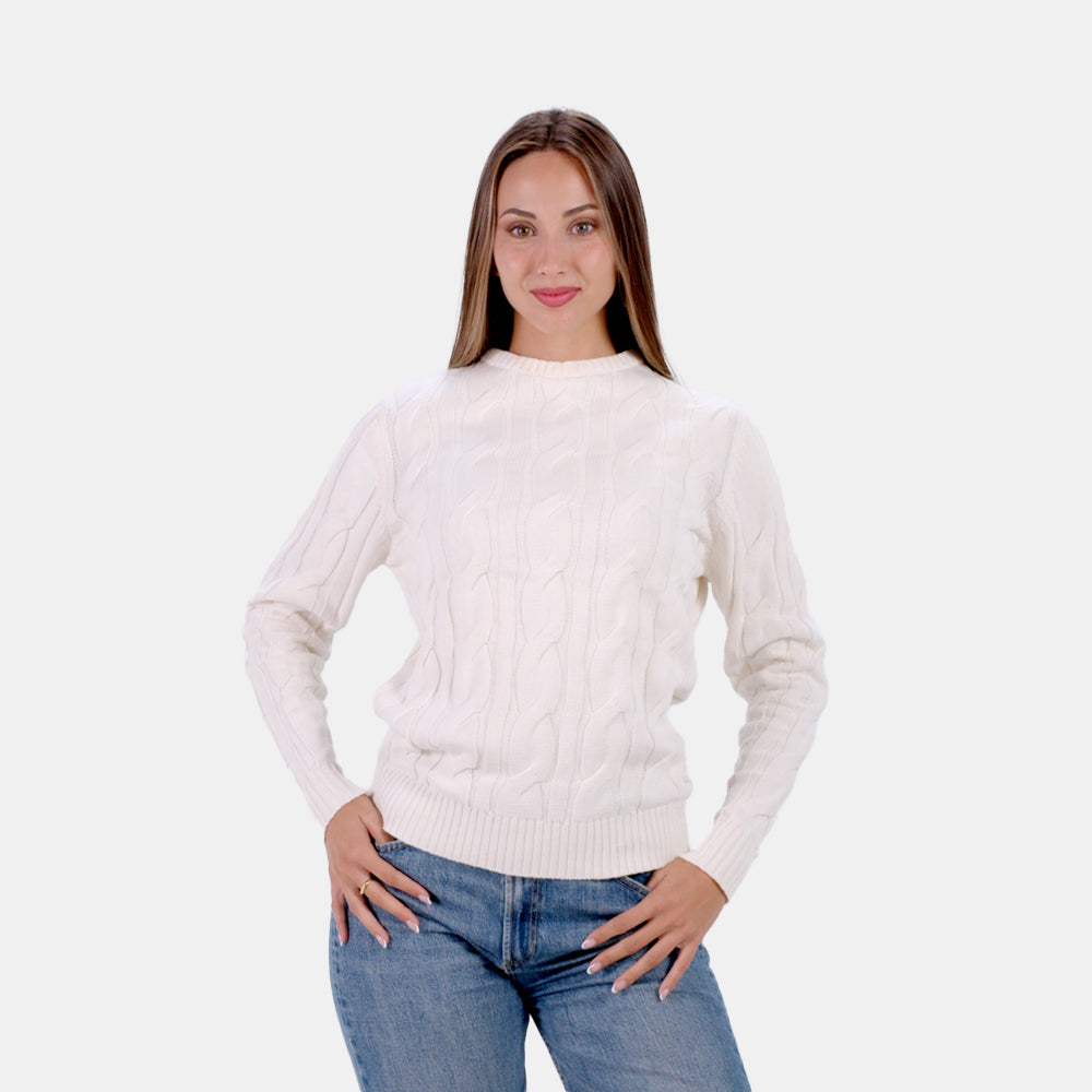 Organic Cotton Mens Jumper Snowfall Women