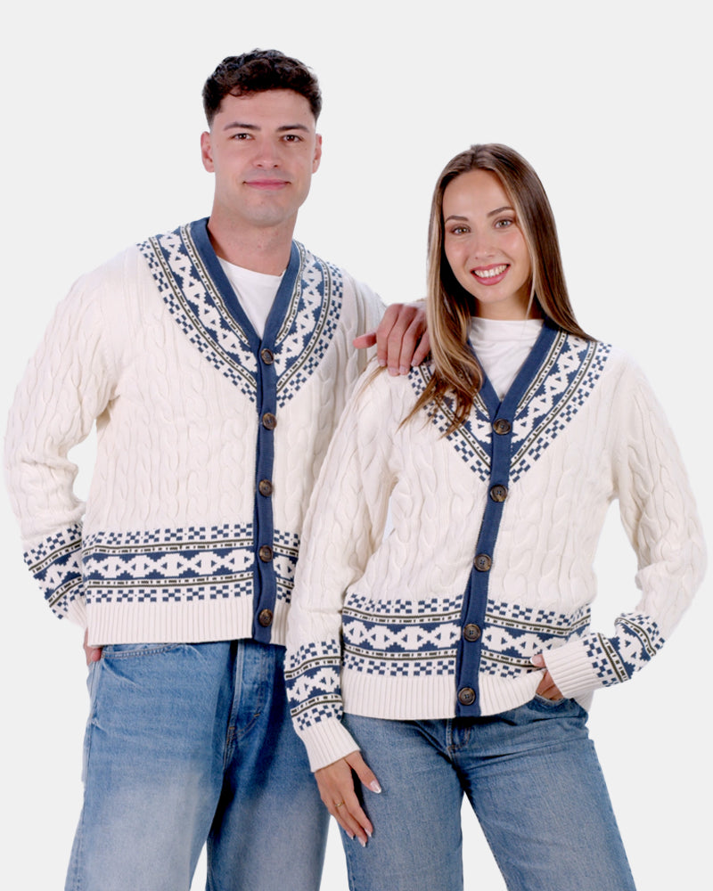 Organic Cotton Womens Jumper Cottage Couple
