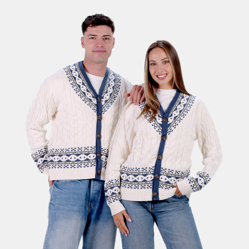 Organic Cotton Womens Jumper Cottage Couple
