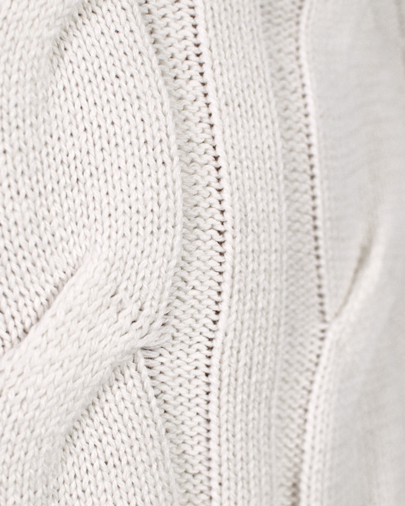 Organic Womens Cotton Jumper Snowfall