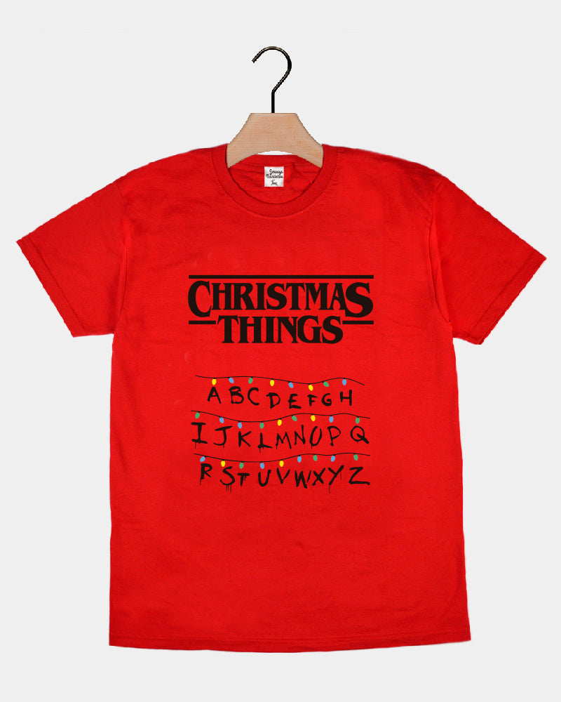 Red Family Christmas T-Shirt Christmas Things