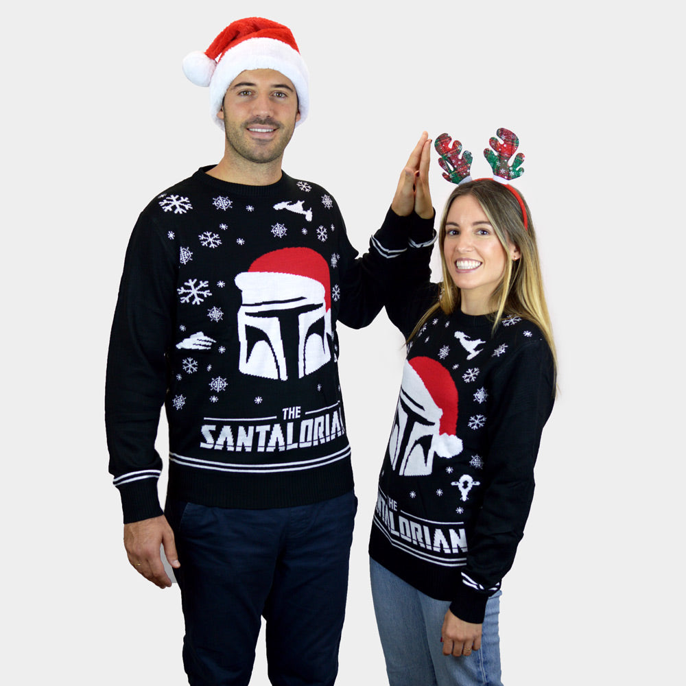 The Santalorian Couple's Christmas Jumper