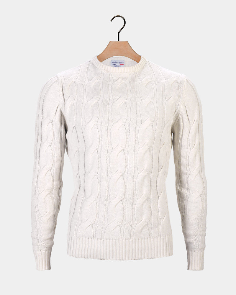 Womens Organic Cotton Jumper Snowfall