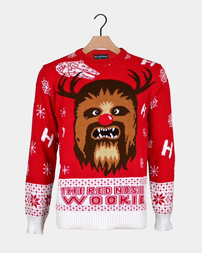 Couples Wookiee Christmas Jumper