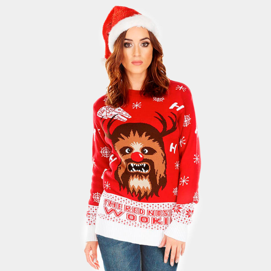 Star Wars Wookiee Mens and Womens Christmas Jumper