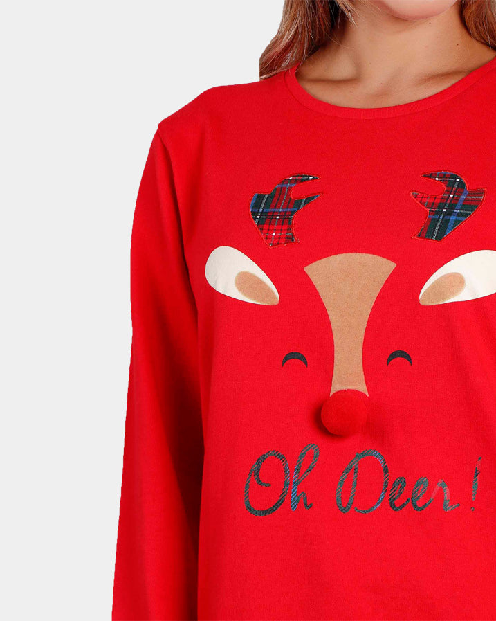 Christmas Sweatshirt Oh Deer!