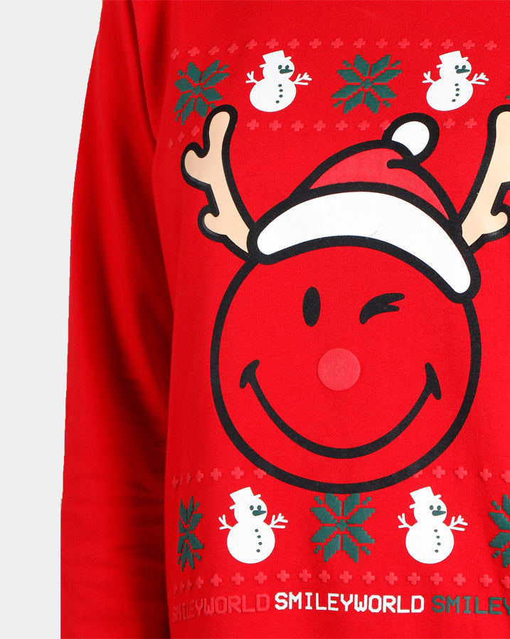 Christmas Sweatshirt Smile