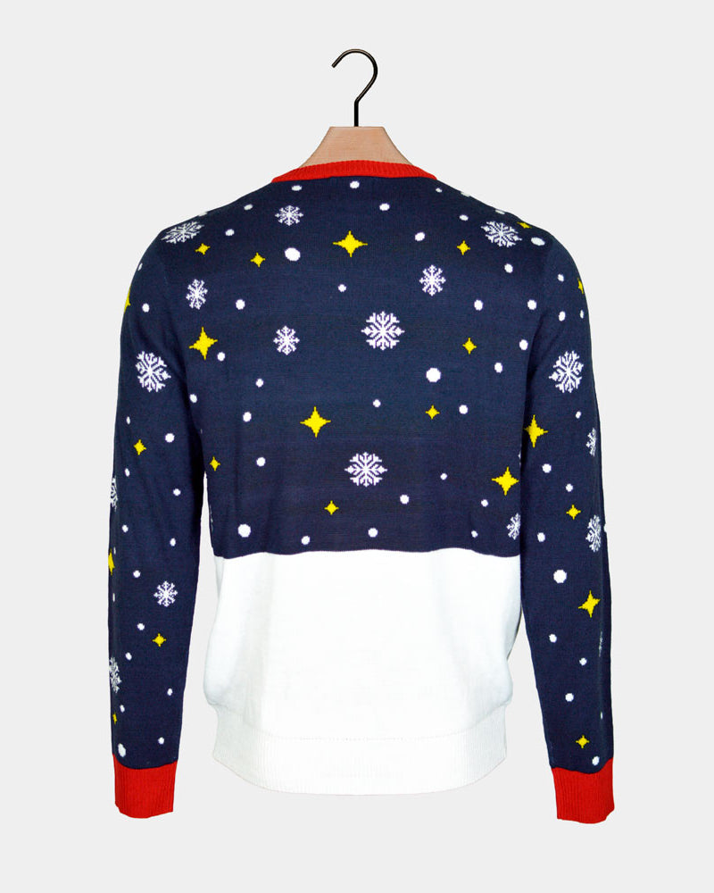 Family Christmas Jumper Feliz Navidog Back