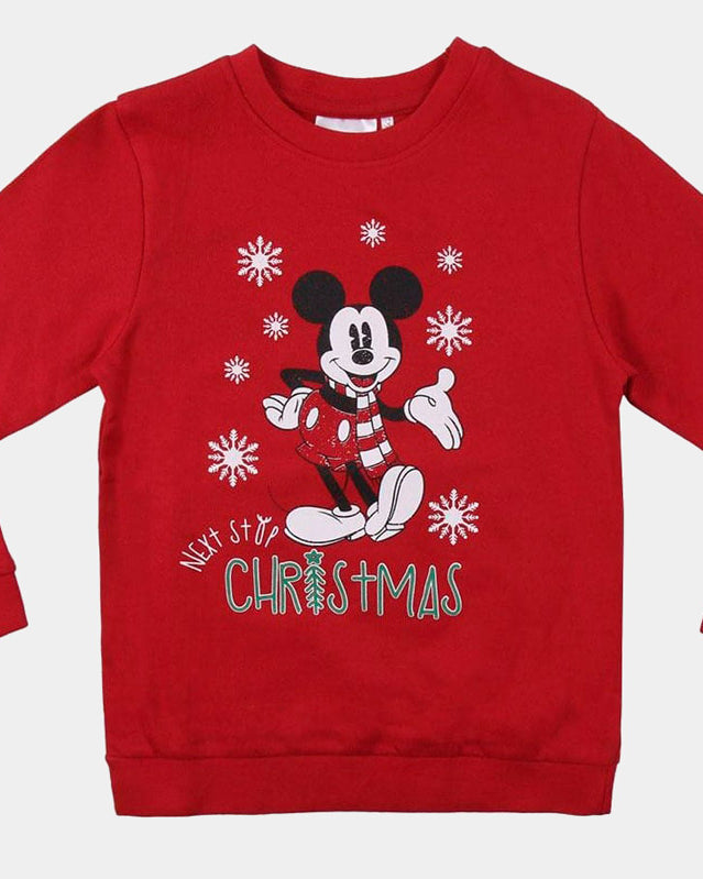 Girls and Boys Christmas Sweatshirt Mickey