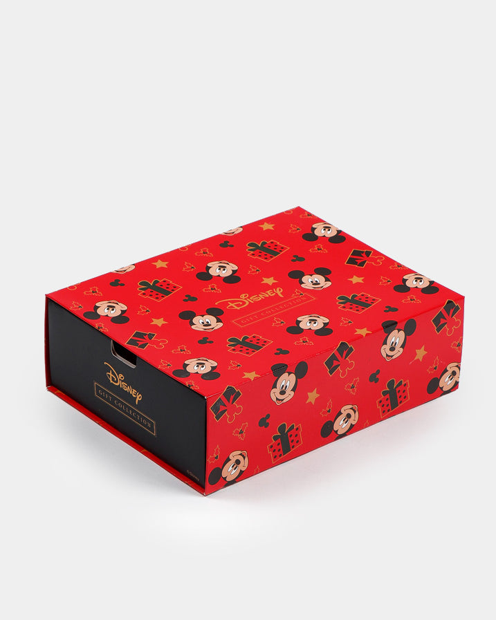 Mens Christmas Sweatshirt Mickey Gift Box