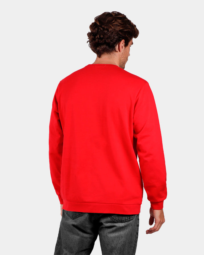 Mens Christmas Sweatshirt Oh Deer Back