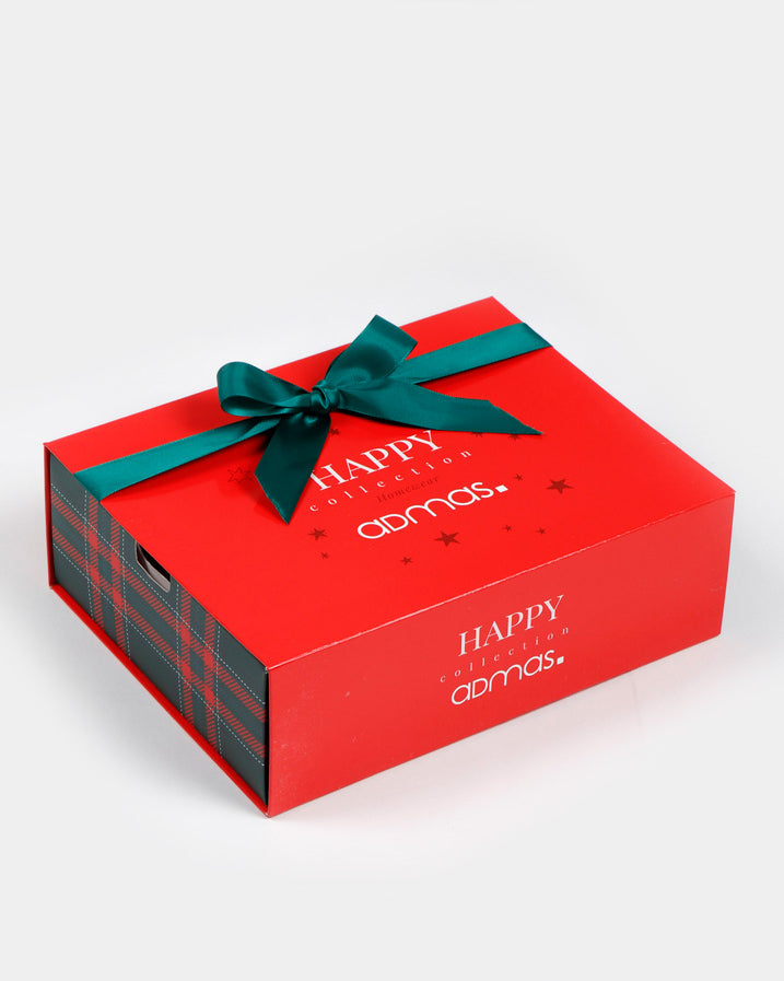 Womens Christmas Sweatshirt Snow Tree Gift Box