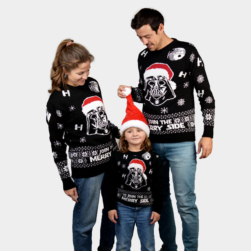 Matching Family Christmas Jumper "Join The Merry Side"