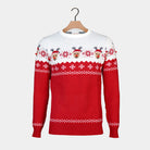 Boys and Girls Christmas Jumper Adorable Reindeer
