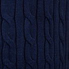 Classy Organic Cotton Couples Christmas Jumper Reindeers Blue 
