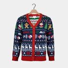 Cardigan Couples Blue and Red Christmas Jumper
