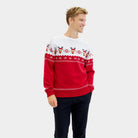 Christmas Jumper Adorable Reindeer Mens 

