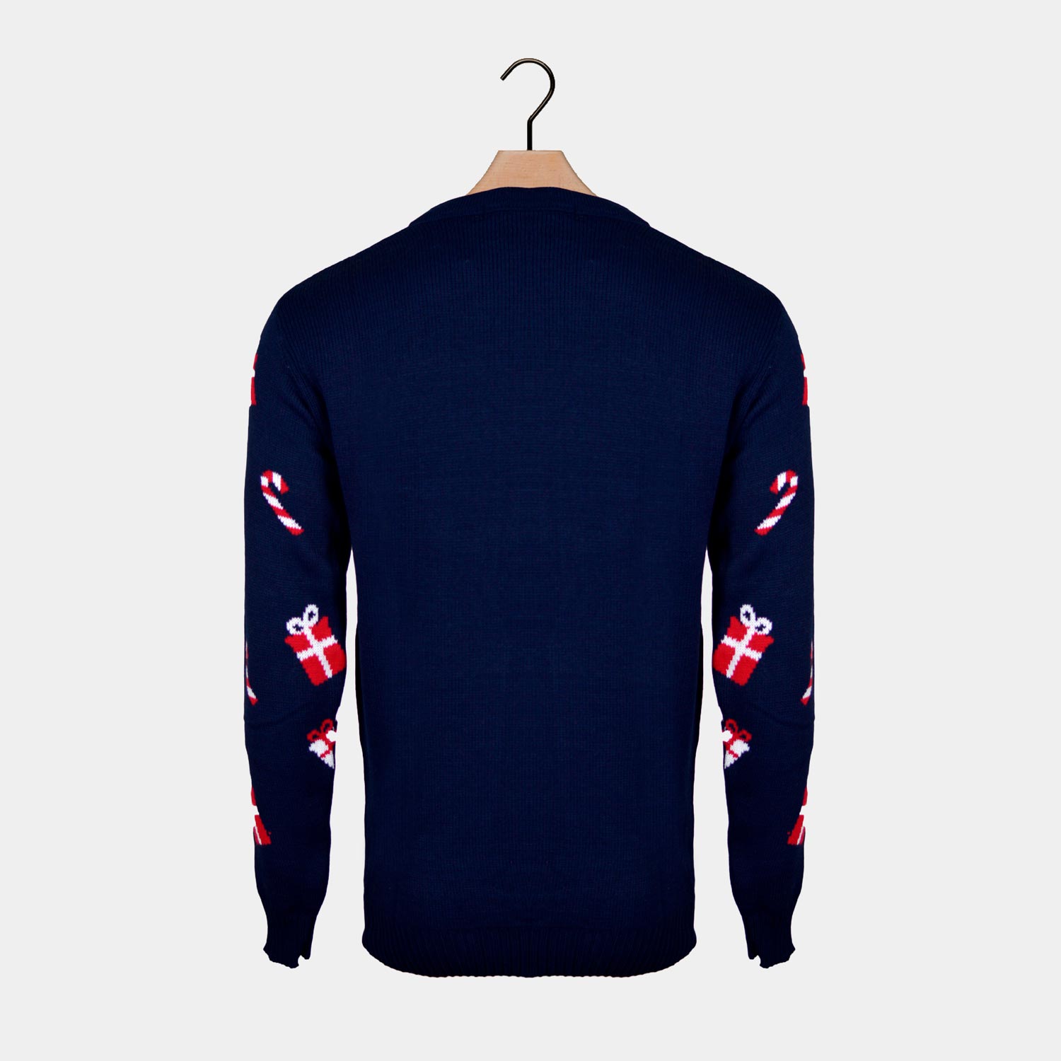 Santa and Elf Men's Christmas Jumper