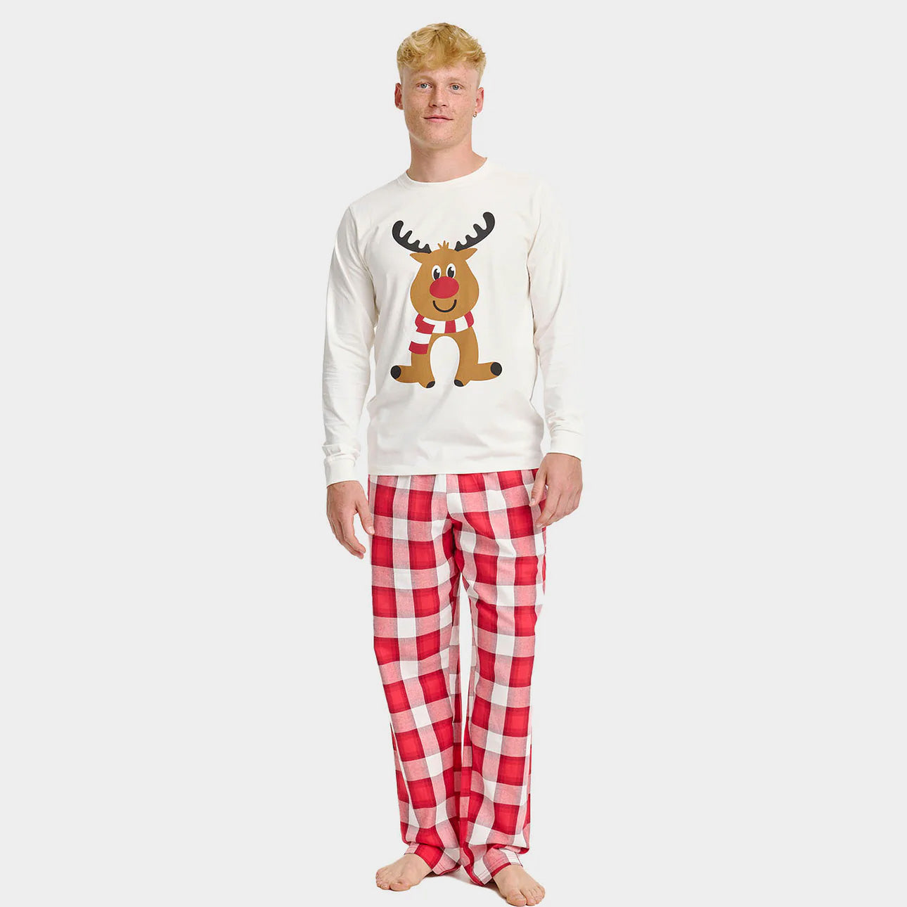 Christmas Pyjama for Men Cute Reindeer
