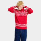Classy Turtleneck Organic Cotton Mens Greenlandish Christmas Jumper 
