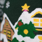 Couples Christmas Jumper Santa is Coming to Town LED light-up 
