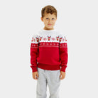 Family Christmas Jumper Adorable Reindeer Boy
