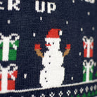 Boys and Girls Christmas Jumper Vintage Gaming Snowman
