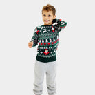 Jolly Green Organic Cotton Christmas Jumper Boys 
