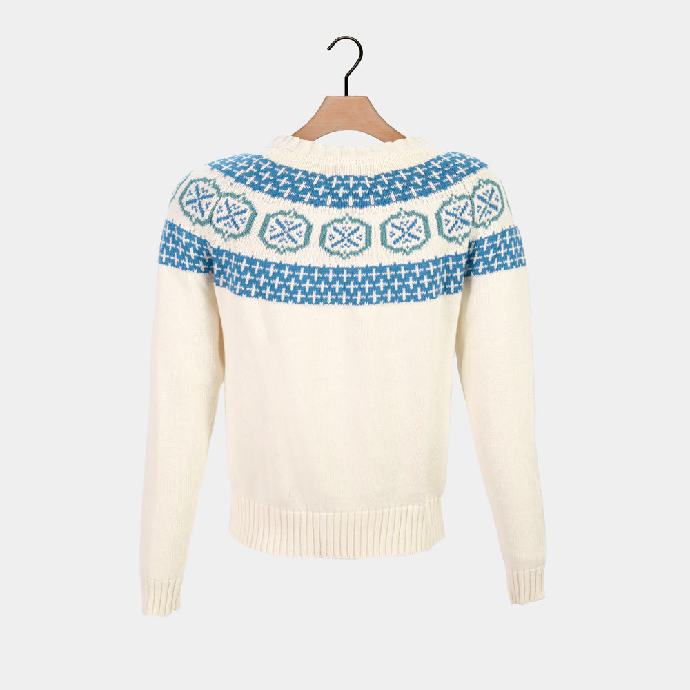 Organic Cotton Jumper Glacier Womens 
