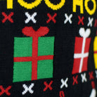 Organic Cotton Mens Christmas Jumper Gifts Santa Snowmen
