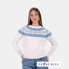 Organic Cotton Womens Jumper Glacier
