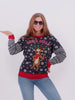 Womens Mens LED light-up Christmas Jumper "Jingle Bells"