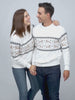 Alaska Classy White Womens and Mens Christmas Jumper