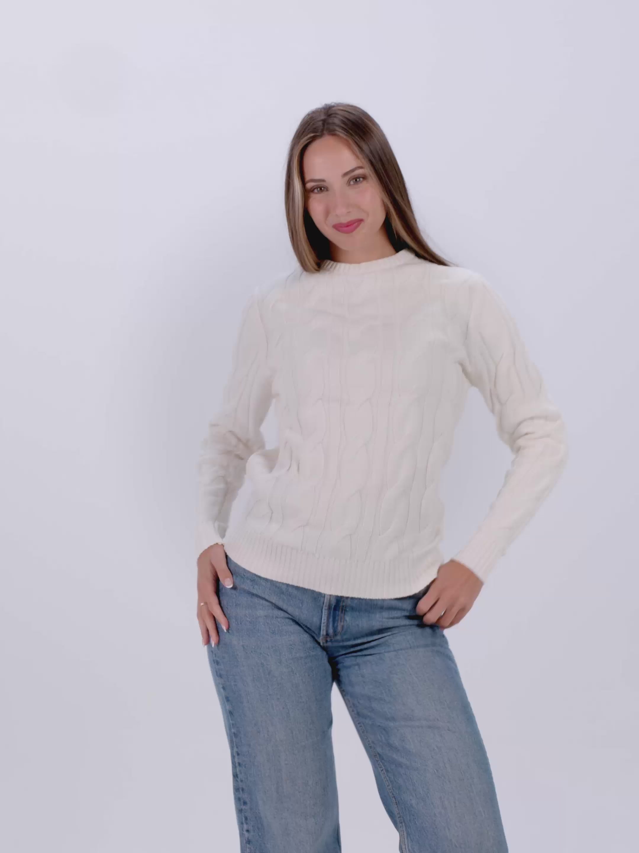 Organic Cotton Womens Mens Jumper Snowfall