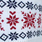 Red Christmas Snow Jumper with Reindeer