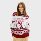 Womens Christmas is Coming Christmas Jumper
